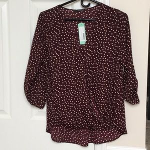 Nwt West Kei Allan Surplice  high low  Medium